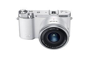 Samsung NX3000 Wireless Smart 20.3MP Mirrorless Digital Camera with 16-50mm OIS Power Zoom Lens and Flash (Black) N41