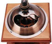 3E Home 23 - 2300 Hand Crank Manual Canister Stainless Steel Burr Coffee Grinder Mill,Stainless Steel Top and... N2