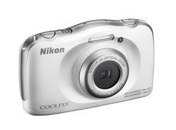 Nikon COOLPIX S33 Waterproof Digital Camera (Blue) N2