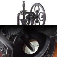 XHHOME Vintage Style(1880s) Manual Coffee Grinder Hand-crank Roller Drive, Ceramic Burr Core, Beech Wood Case,...