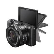 Sony a5100 16-50mm Mirrorless Digital Camera with 3-Inch Flip Up LCD (White) N34