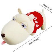 Mimgo Store Lovely Dog Doll Car Decor Purify Air Bamboo Charcoal Bag Adsorb Odor Deodorant (Red) N5