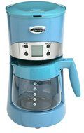 Hamilton Beach Eclectrics 40113 All-Metal 12-Cup Coffeemaker, Intrigue Blue N2