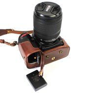 xhorizon TM FL1 Full Protection Bottom Opening Version Protective Leather Camera Case Bag with Tripod Design for... N11