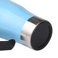 Andux Auto Stirring Electric Coffee Mug Stainless Steel Electric Coffee Cup (Black) N3