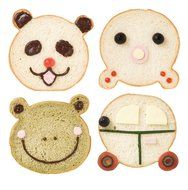 Professional 3 pcs Bear Shape Loaf Pan Set 6" Creative Non-stick Baking Mold N3