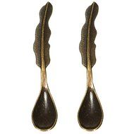 Home Product 5Pcs/Lot Vintage Totem Seashells Aquatic Small Spoon Coffee Lunch Tea Ice Cream Multi-Color Kitchen... N2