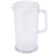 Plastic Ice-Tea &amp; Juice Pitcher w/ Ice Tube, 66 Fluid Ounces by Pride Of India