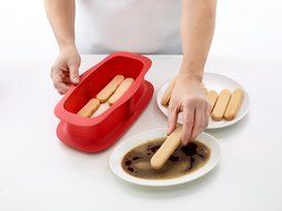 Lekue Baking Loaf Spring Form Pan, 9.5", Red N4