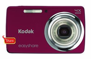 Kodak EasyShare M532 14 MP Digital Camera with 4x Optical Zoom and 2.7-Inch LCD - Red N12