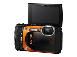 Olympus TG-860 Tough Waterproof Digital Camera with 3-Inch LCD (Orange) N26