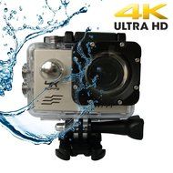 VGSION Waterproof WIFI 4K Utra HD Sports HD Camera with Bicycle Mounts Helmet Cam N3
