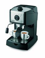 DeLonghi EC155 15 BAR Pump Espresso and Cappuccino Maker Bundle