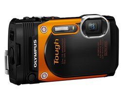 Olympus TG-860 Tough Waterproof Digital Camera with 3-Inch LCD (Orange) N30