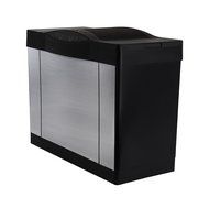 AIRCARE 4DTS 900 Digital Whole-House Console-Style Evaporative Humidifier, Brushed Nickel-Black N2