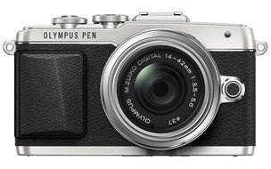 Olympus E-PL7 16MP Mirrorless Digital Camera with 3-Inch LCD with 14-42mm IIR Lens (Black) N12