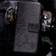 iPod touch 6 Case,iPod touch 5 Case,PHEZEN Beauty Luxury Bling Rhinestone Diamond Embossed Flower Butterfly PU... N6