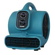 XPOWER P-230AT 1/5 HP 800 CFM 3 Speeds Mini Air Mover with 3-Hour Timer and Built-In Dual Outlets for Daisy Chain... N5