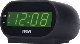 RCA Digital Alarm Clock with Night Light N2