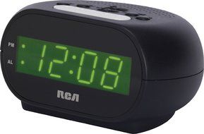 RCA Digital Alarm Clock with Night Light N4