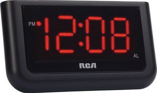 RCA Digital Alarm Clock with Night Light N6