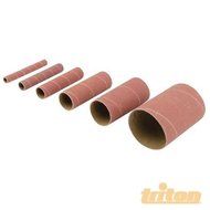 Triton TSS80G Aluminium Oxide Sanding Sleeves, 6-Piece by Triton