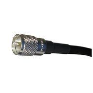 Times Microwave LMR400-PL259-UHF-25 Times Microwave LMR-400 Coax Ham or CB Radio Jumper Antenna UHF VHF HF Coax... N5