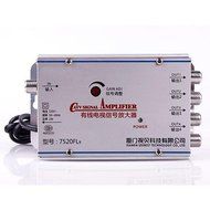 New 4 Way CATV TV VCR Antenna Signal Amplifier Booster Splitter N5