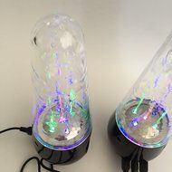 Saomai USB Water Dancing Fountain Speakers for Pc/mac/mp3 Players/mobile Phones/tablets (Black)