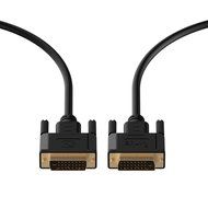 DVI Cable, Rankie DVI to DVI Monitor Cable Male to Male - 6 Feet (Black) - R1350 N6
