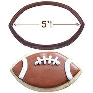 Football Cookie Cutter 5 in