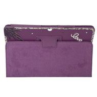 KAKA(TM) 3D Handmade Rhinestone Crystal PU Leather Stand Folding Protective Tablet Case Cover For Acer Iconia... N38