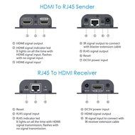 KOOKYE HDMI Extender LKV373A V3.0 RX Receiver Over Single Cat5/5e/6 Ethernet Cable Up To 390 Feet Supports 1080P... N27