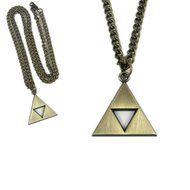Cosplay Anime Legend of Zelda Triforce Symbol Necklace (gold)