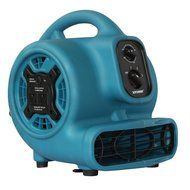 XPOWER P-230AT 1/5 HP 800 CFM 3 Speeds Mini Air Mover with 3-Hour Timer and Built-In Dual Outlets for Daisy Chain... N8