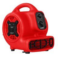 XPOWER P-230AT 1/5 HP 800 CFM 3 Speeds Mini Air Mover with 3-Hour Timer and Built-In Dual Outlets for Daisy Chain... N10