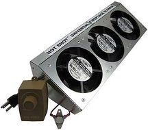 Hotshot 330 CFM Fireplace Blower + Speed control &amp; Temp. Switch N2
