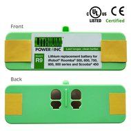 UL&amp;CE Certified - Lithium Roomba Replacement Battery For iRobot Roomba 500, 600, 700, 800, 980 Series and Scooba... N2