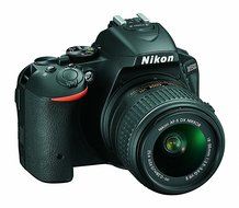 Nikon D5500 DX-format Digital SLR w/ 18-55mm VR II Kit (Black) N23