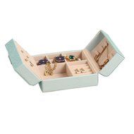 Gifts formom-Butterfly Travel Jewelry Display Storage Box Earring Ring Case Bracelet Organizer Best Gifts for... N7