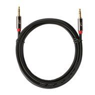 Super HD 3.5mm Aux Stereo Audio Cable Angled Male Type 24K Gold Plated Step Down Design Metal Connectors with... N18