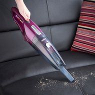 VonHaus 2 in 1 Corded Upright Stick &amp; Handheld Vacuum Cleaner with HEPA Filtration &amp; Crevice Tool - Purple N10