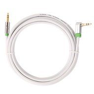 Super HD 3.5mm Aux Stereo Audio Cable Angled Male Type 24K Gold Plated Step Down Design Metal Connectors with... N20