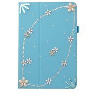 KAKA(TM) 3D Handmade Rhinestone Crystal PU Leather Stand Folding Protective Tablet Case Cover For Acer Iconia... N42