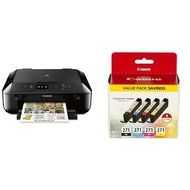 Canon MG5720 Wireless All-In-One Printer with Scanner and Copier with Ink Bundle N17