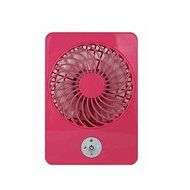 FIONA Portable and Compact Mini USB Hand-held Fan, 3 Speed Rechargeable Table Fan for Home and Travel, 18650 Battery... N13