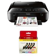Canon MG6820 Wireless All-In-One Printer with Scanner and Copier with Ink Bundle N20