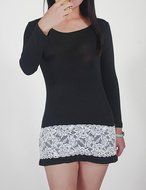 Women Dress,Haoricu Women Autumn Sexy Slim Lace long Sleeve Cocktail Evening Party Dress N5