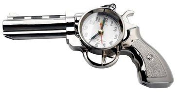 C-Pioneer Novelty Pistol Gun Shape Alarm Clock Desk Table Home Office Decor Gifts N5