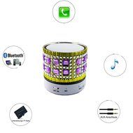 TopePop Portable Outdoor Bluetooth Speaker LED Lights Wireless Mini Stereo Speaker with TF card Slot For Smartphones... N2